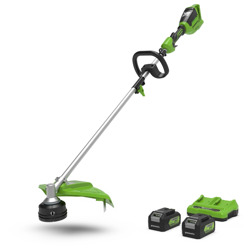 POWERALL 48V (24V x 2) Rasentrimmer 40cm - 2x 4Ah Akkus