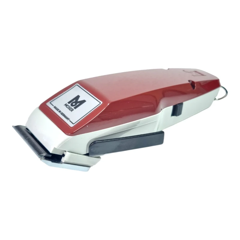 Moser 1400 Haarschneidemaschine 0,7 – 3 mm bordeaux ( 1400-0050 ) + Aufsteckkamm 4,5 mm