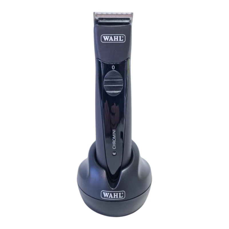Wahl ChroMini Akku Trimmer 0,3 x 32 mm ( 1591-0466 ) + 4x Aufsteckkamm