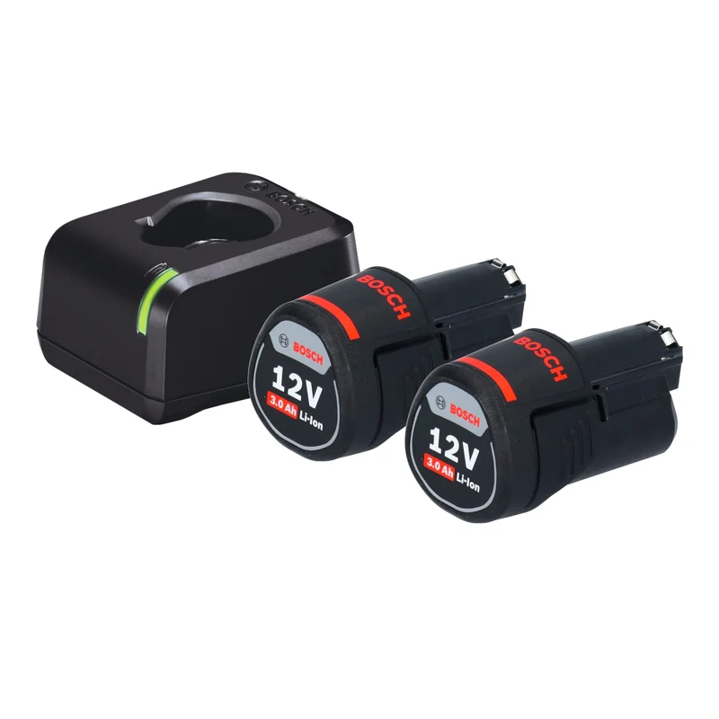 Bosch GGP 12V-25 Akku Gartenschere 12 V 25 mm Brushless + 2x Akku 3,0 Ah + Ladegerät