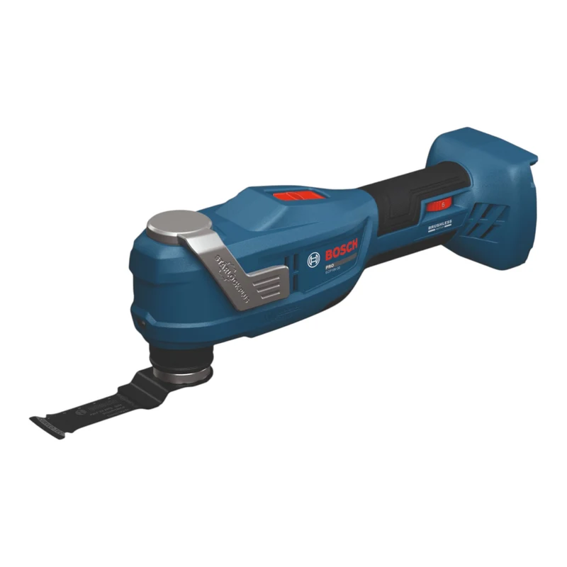 Bosch GOP 18V-30 Akku Multifunktionswerkzeug 18 V Starlock Plus Brushless + 2x Akku 5,0 Ah + Ladegerät + L-Boxx