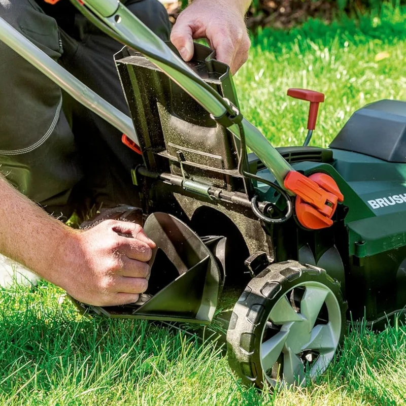 Metabo RM 36-18 LTX BL 36 Akku Rasenmäher 36 V ( 2x 18 V ) 36 cm ( 601716650 ) Brushless + 2x Akku 5,2 Ah + 2x Ladegerät