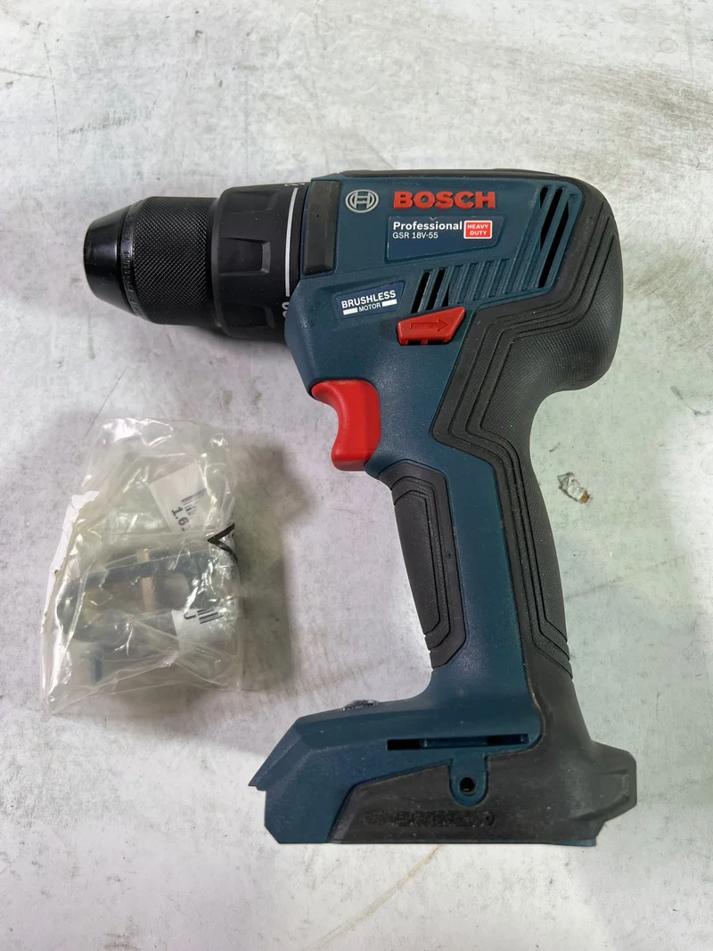 Bosch GSB 18V-55 Professional Akku Schlagbohrschrauber 18 V 55 Nm Brushless + Koffer - ohne Akku, ohne Ladegerät - Gebraucht