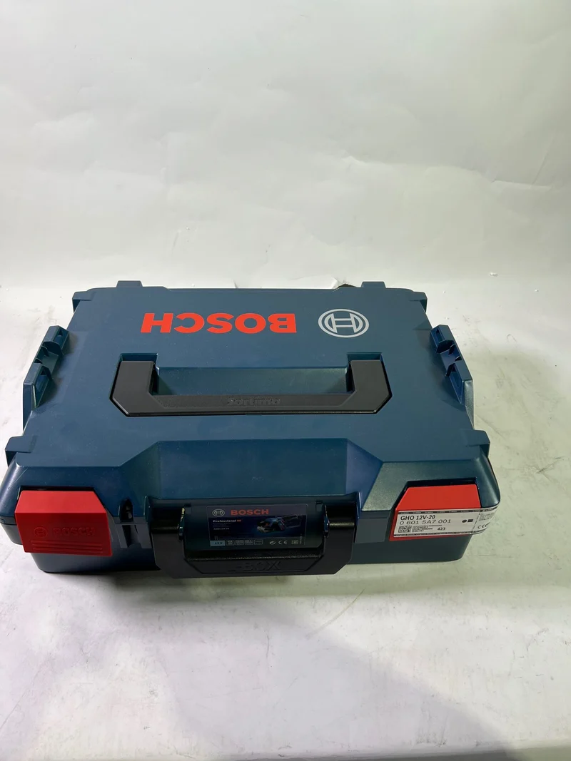 Bosch GHO 12V-20 Professional Akku Hobel 12 V Brushless ( 06015A7002 ) + L-Boxx - ohne Akku, ohne Ladegerät - Gebraucht