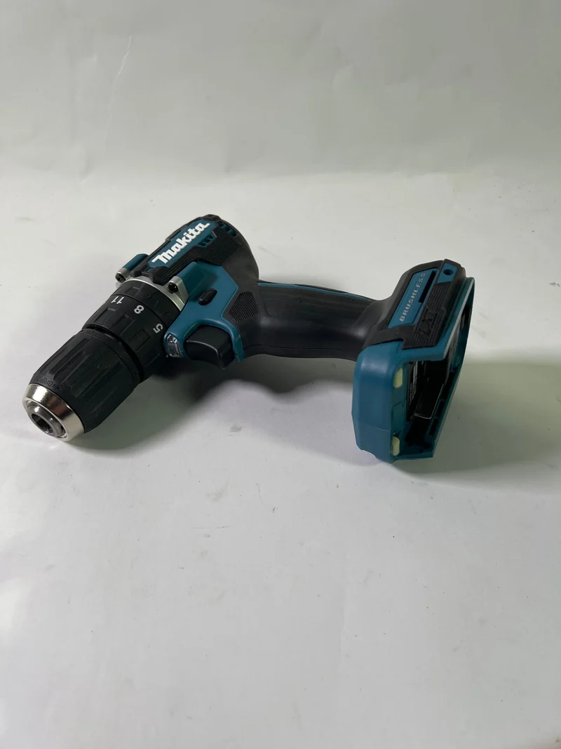 Makita DHP 487 Z Akku Schlagbohrschrauber 18 V 40 Nm Brushless Solo - ohne Akku, ohne Ladegerät - Leicht Gebraucht