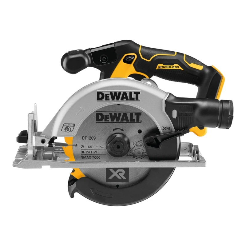 DeWalt DCS 565 NT Akku Handkreissäge 18 V 165 mm Brushless + 1x Powerstack Akku 5,0 Ah + TSTAK - ohne Ladegerät
