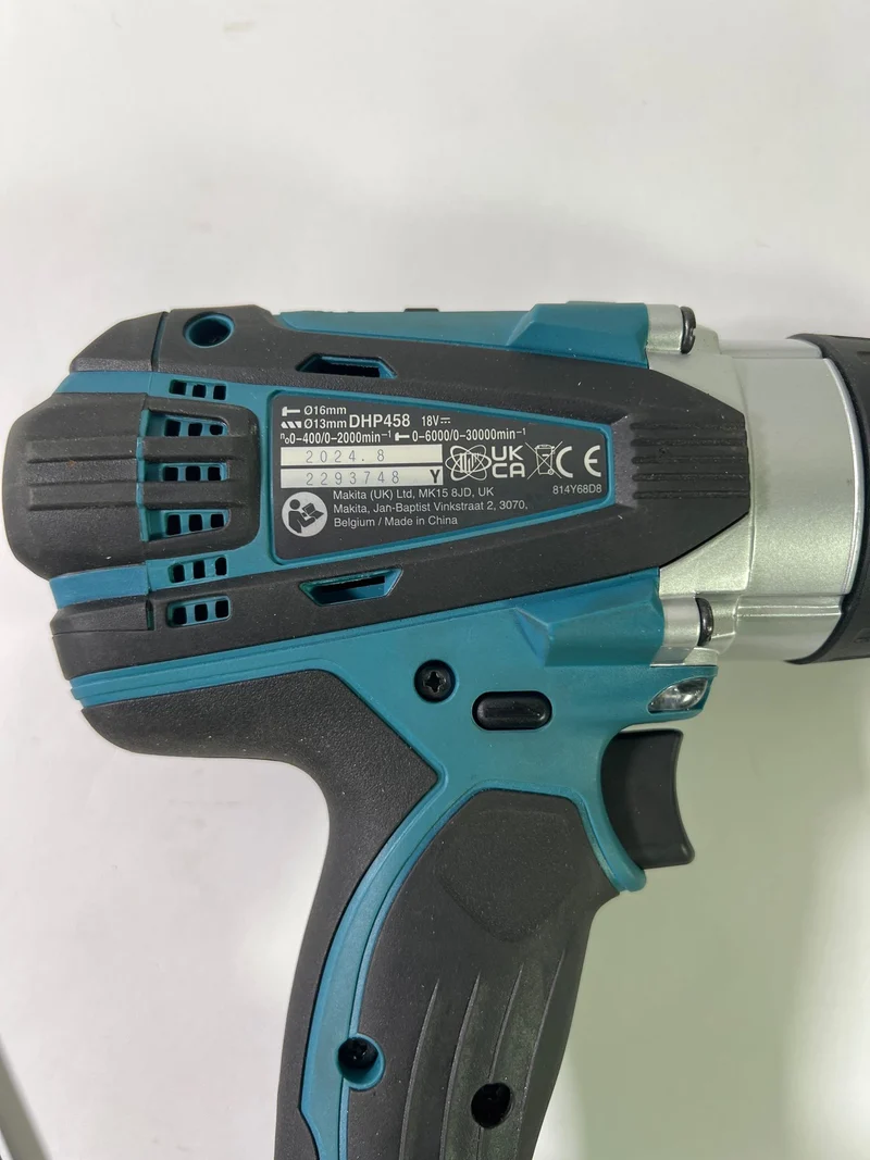 Makita DHP 458 Z Akku Schlagbohrschrauber 18 V 91 Nm Solo - ohne Akku und Ladegerät - Gebraucht