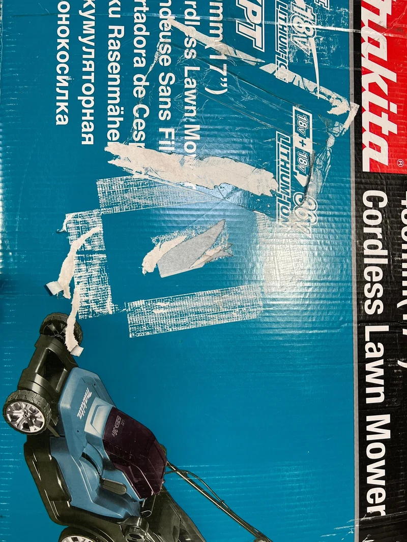 Makita DLM 432 Z Akku Rasenmäher 36 V ( 2x 18 V ) 43 cm Brushless Solo - ohne Akku, ohne Ladegerät - Reparaturgerät