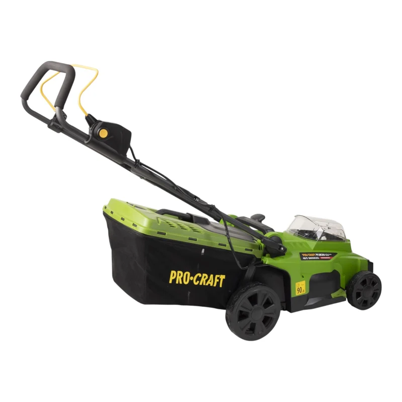 Procraft PLM20bb Akku Rasenmäher 40 V ( 2x 20 V ) 370 mm Brushless + 2x Akku 8,0 Ah + Ladegerät