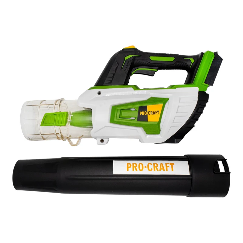 Procraft PB20 Akku Laubbläser 20 V TURBO + 2x Akku 4,0 Ah + Ladegerät