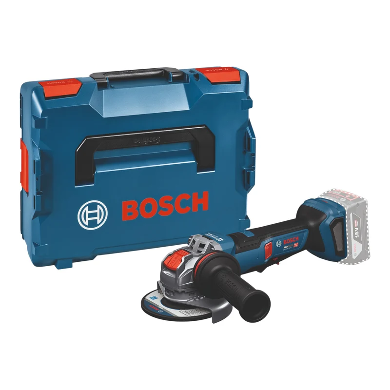 Bosch GWX 18V-11 PS Akku Winkelschleifer 18 V 125 mm + L-Boxx ( 06019N4400 ) - ohne Akku, ohne Ladegerät