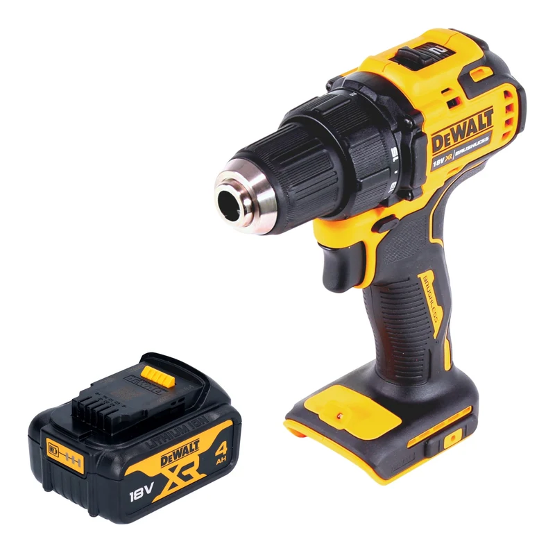 DeWalt DCD 708 N Akku Bohrschrauber 18 V 65 Nm Brushless + 1x Akku 4,0 Ah - ohne Ladegerät