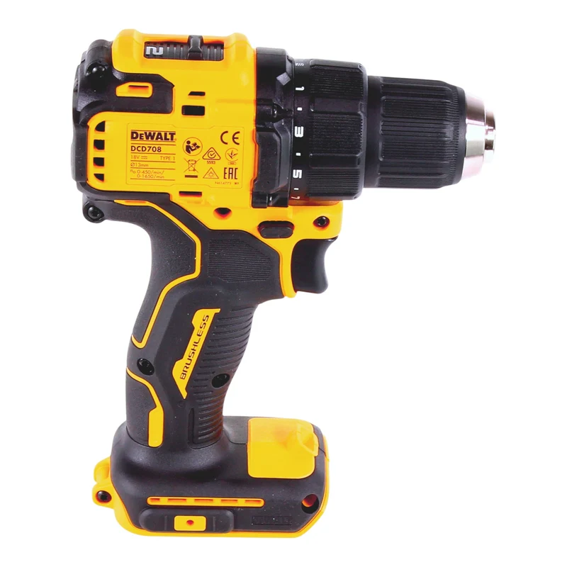 DeWalt DCD 708 N Akku Bohrschrauber 18 V 65 Nm Brushless + 1x Akku 4,0 Ah - ohne Ladegerät