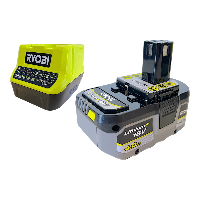 Ryobi R18PL-0 Akku Hobel 18 V 82 mm + 1x Akku 4,0 Ah + Ladegerät