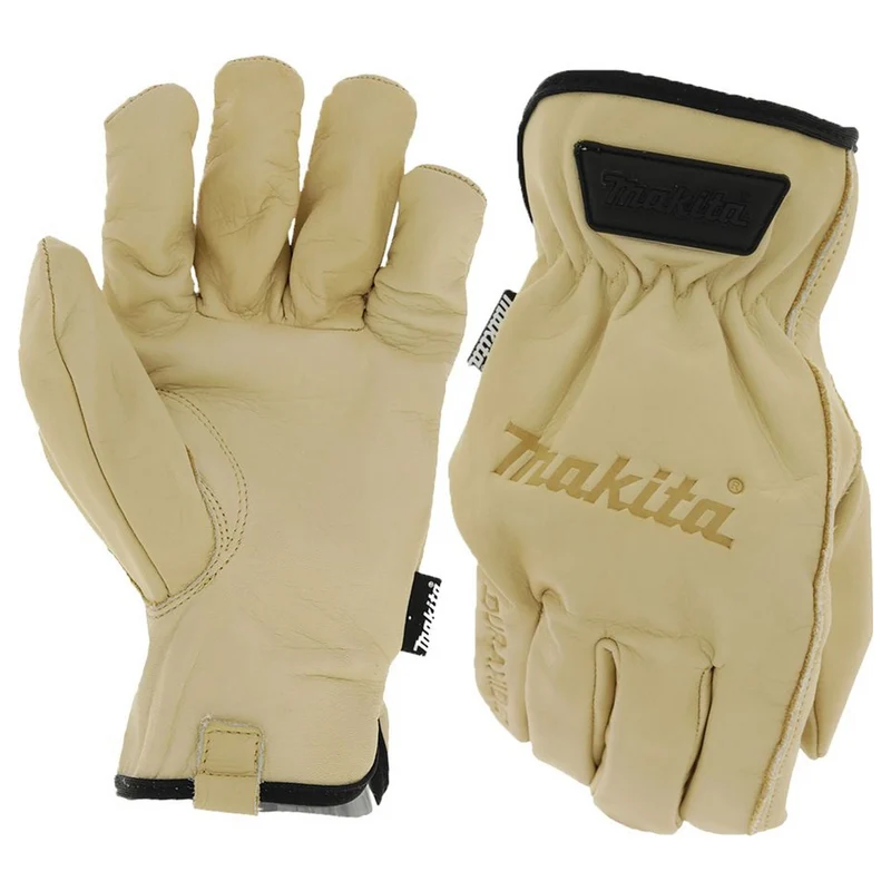 Work Gloves Makita P-84632 Cow Driver Leather Size L