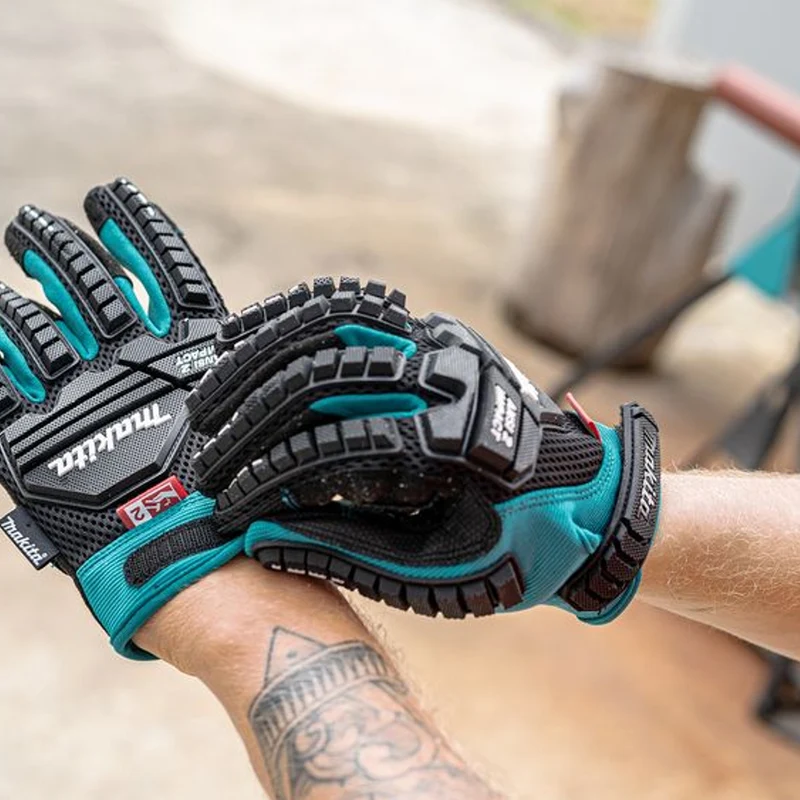 Gloves Makita P-84470 Shockproof Demolition Size L