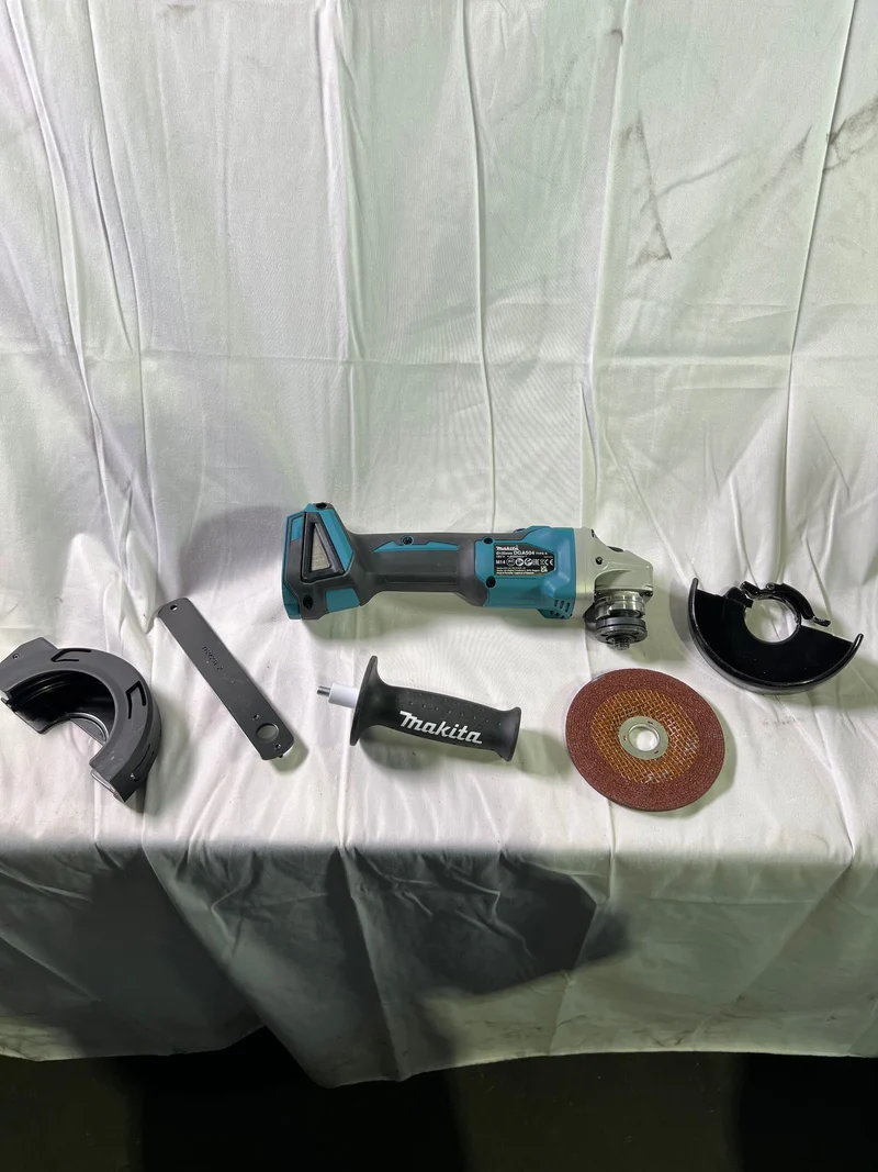 Makita DGA 504 Z Akku Winkelschleifer 18 V 125 mm Brushless Solo - ohne Akku, ohne Ladegerät - Reparaturgerät