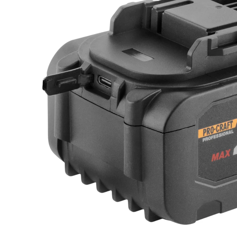 Procraft 20/8C Akku 20 V 8,0 Ah / 8000 mAh Li-ion mit Ladestandsanzeige