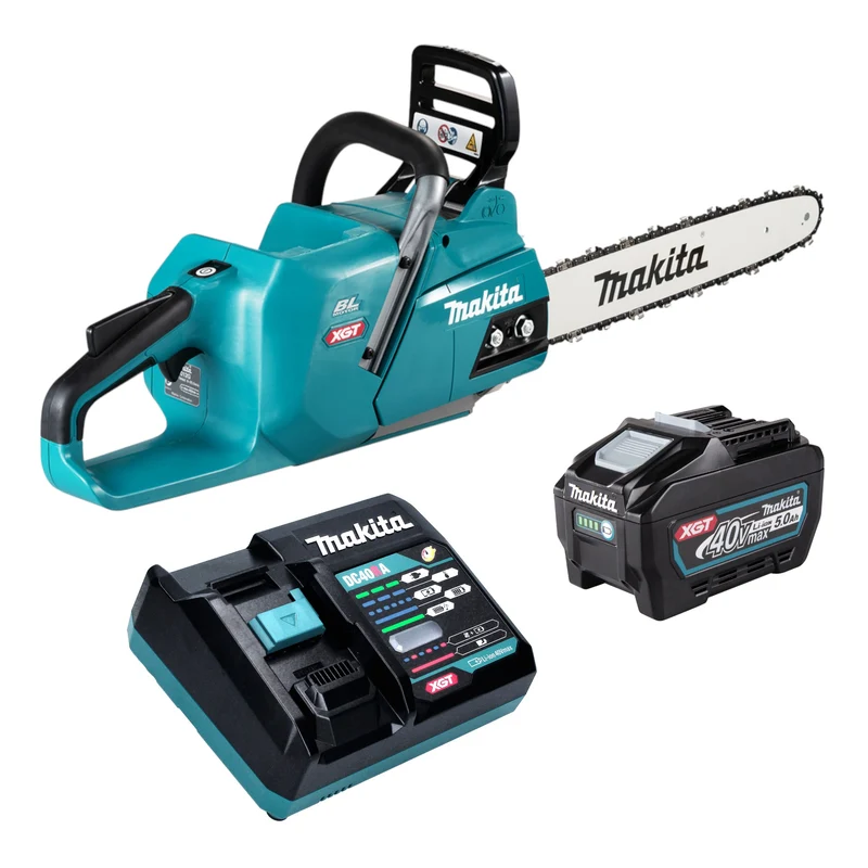 Makita UC 012 GT101 Akku Kettensäge 40 V max. 40 cm Brushless + 1x Akku 5,0 Ah + Ladegerät
