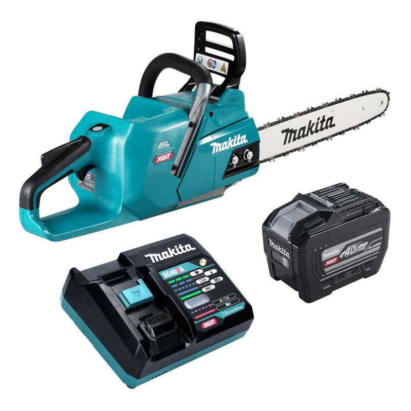 Makita UC 012 GE101 Akku Kettensäge 40 V max. 40 cm Brushless + 1x Akku 8,0 Ah + Ladegerät