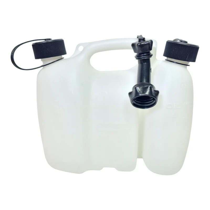 Oregon Kombikanister 3 + 1,5 l weiß transparent für Kraftstoff und Kettenöl ( 562409 )