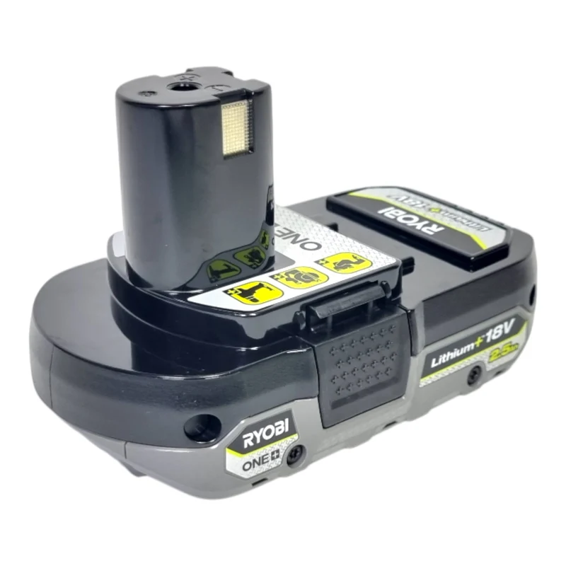 Ryobi 4x RB1825C Akku 18 V 2,5 Ah / 2500 mAh Li-Ion ONE+ ( 4x 5133005516 ) mit Ladestandanzeige