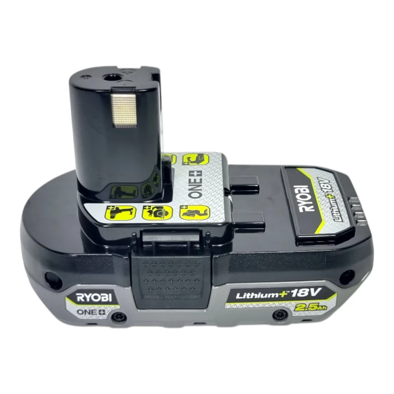 Ryobi 4x RB1825C Akku 18 V 2,5 Ah / 2500 mAh Li-Ion ONE+ ( 4x 5133005516 ) mit Ladestandanzeige