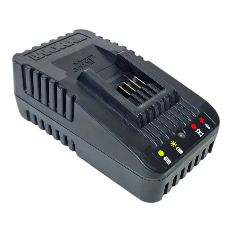 Worx WA3601 20 V Ladegerät und Akku-Pack-Kit mit 1x Akku 2,0 Ah + WA3880 Ladegerät