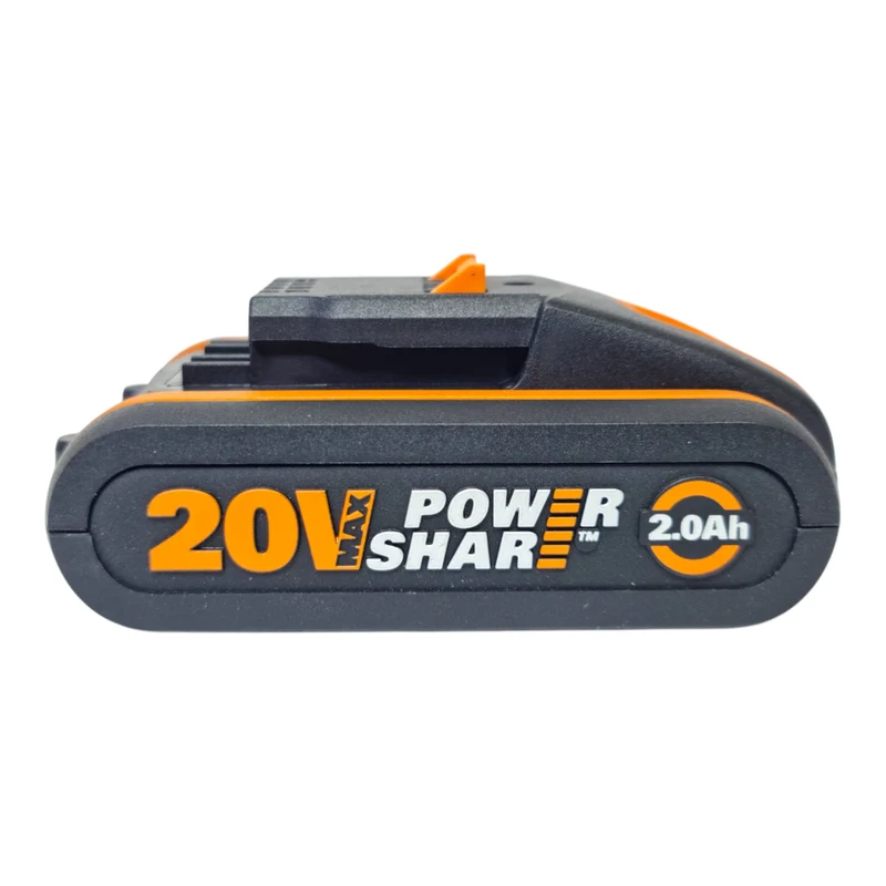Worx WA3601 20 V Ladegerät und Akku-Pack-Kit mit 1x Akku 2,0 Ah + WA3880 Ladegerät