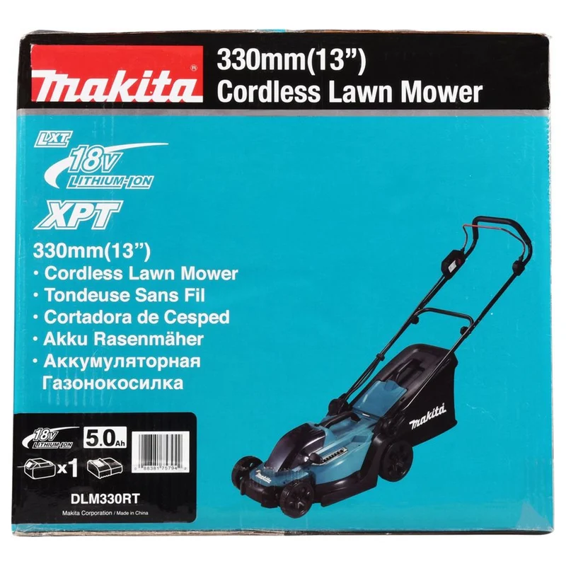 Lawnmower Makita DLM330RT 18V 5Ah