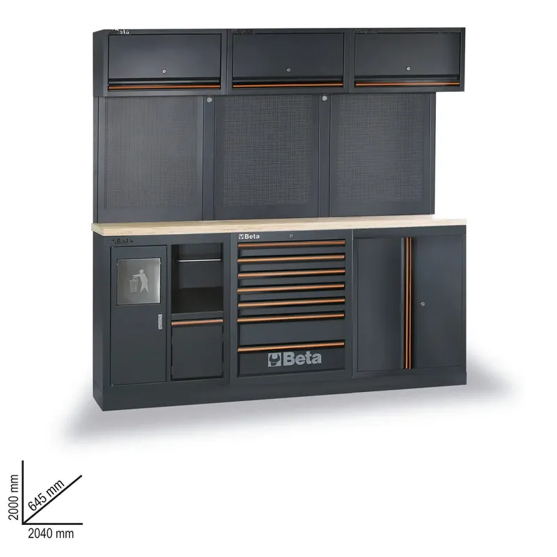 Workshop furniture Beta 2.0 AW with 157 Free Tools