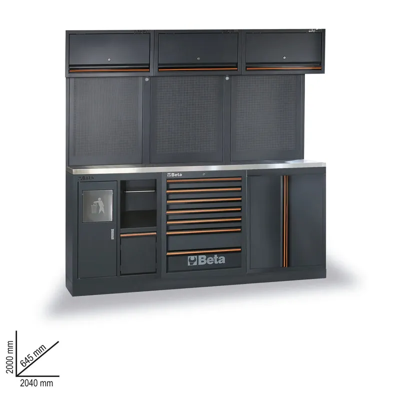 Workshop furniture Beta 2.0 AX with 157 Free Tools