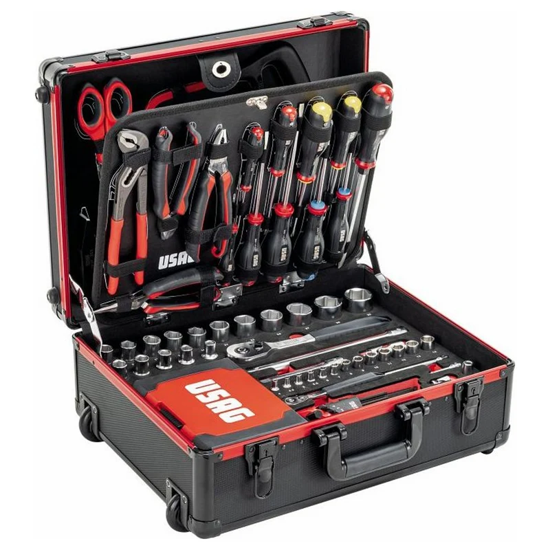 Trolley Suitcase Usag 002 TMA with 181-Piece Maintenance Assortment