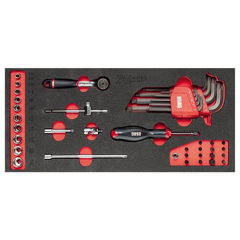 Sponge Module Usag 519 M 613AEAX 41-Piece Socket Wrench Set