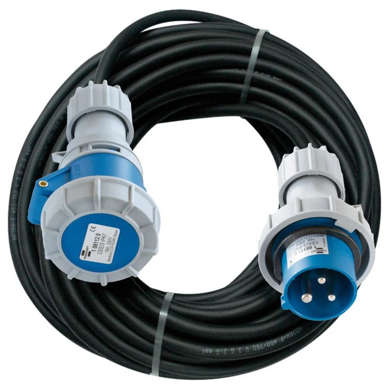 Extension Brennenstuhl H07RN-F 3G2.5 CEE IP67 30m