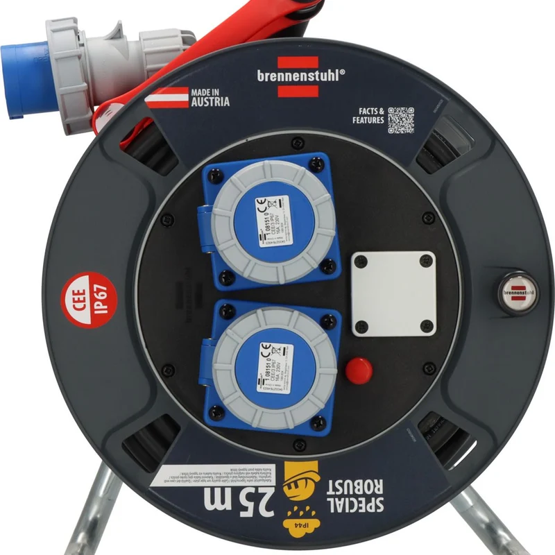 Brennenstuhl ST 300 CEE IP67 25m Cable Reel