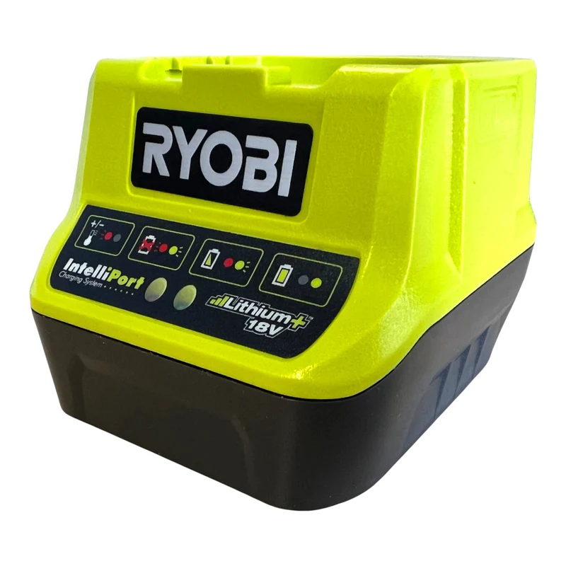 RYOBI RC18120-425C Schnell Ladegerät 18 Volt ONE+ + 4x Akku 18 V 2,5 Ah