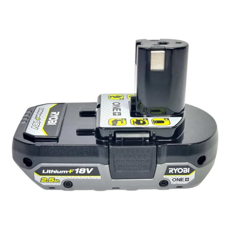 Ryobi 2x RB1825C Akku 18 V 2,5 Ah / 2500 mAh Li-Ion ONE+ ( 2x 5133005516 ) mit Ladestandanzeige
