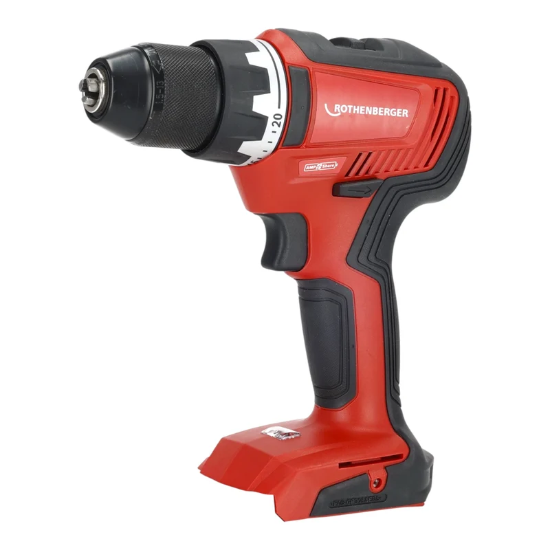 Rothenberger RO DD55 Akku Bohrschrauber 18 V 55 Nm Brushless AMPShare ( 1000004712 ) Solo - ohne Akku, ohne Ladegerät