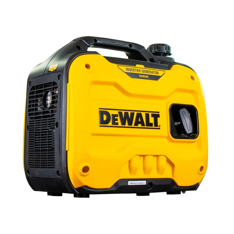 DeWalt DXGN i20 E Benzin Inverter Generator Stromerzeuger 2000 W 5000 ml 1× 230 V, 1× 12 V DC Ausgang, 2x USB-Anschlüsse