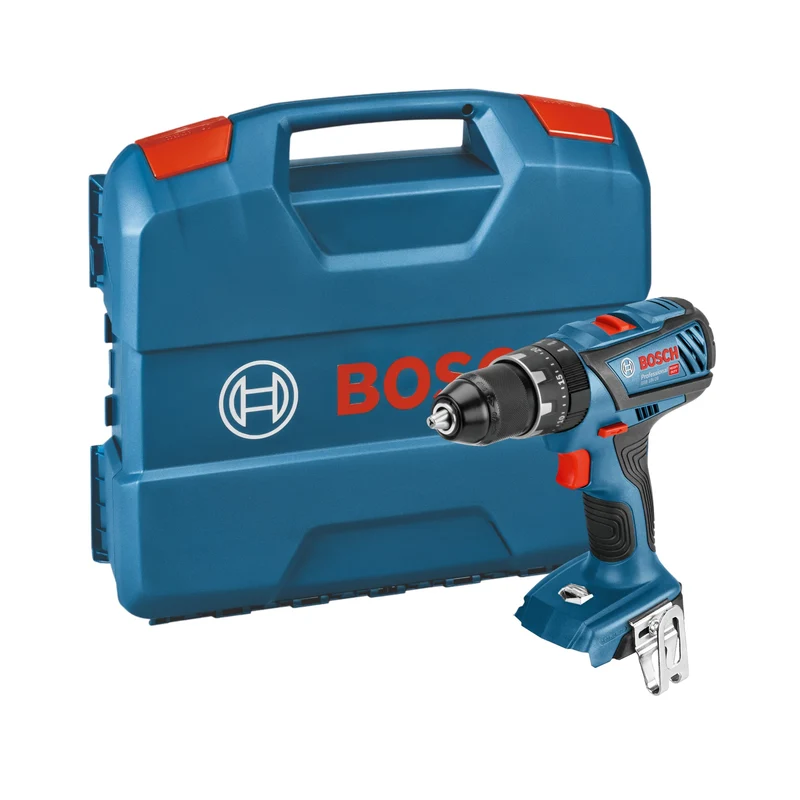 Bosch GSB 18V-28 Professional Akku Schlagbohrschrauber 18 V 63 Nm + 2x Akku 4,0 Ah + Ladegerät + L-Case