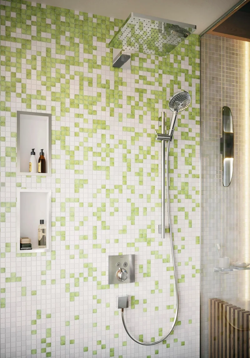 Hansgrohe FixFit Square Schlauchanschluss