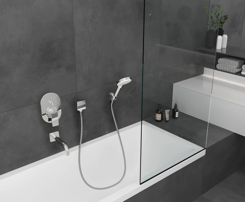 Hansgrohe FixFit Square Schlauchanschluss