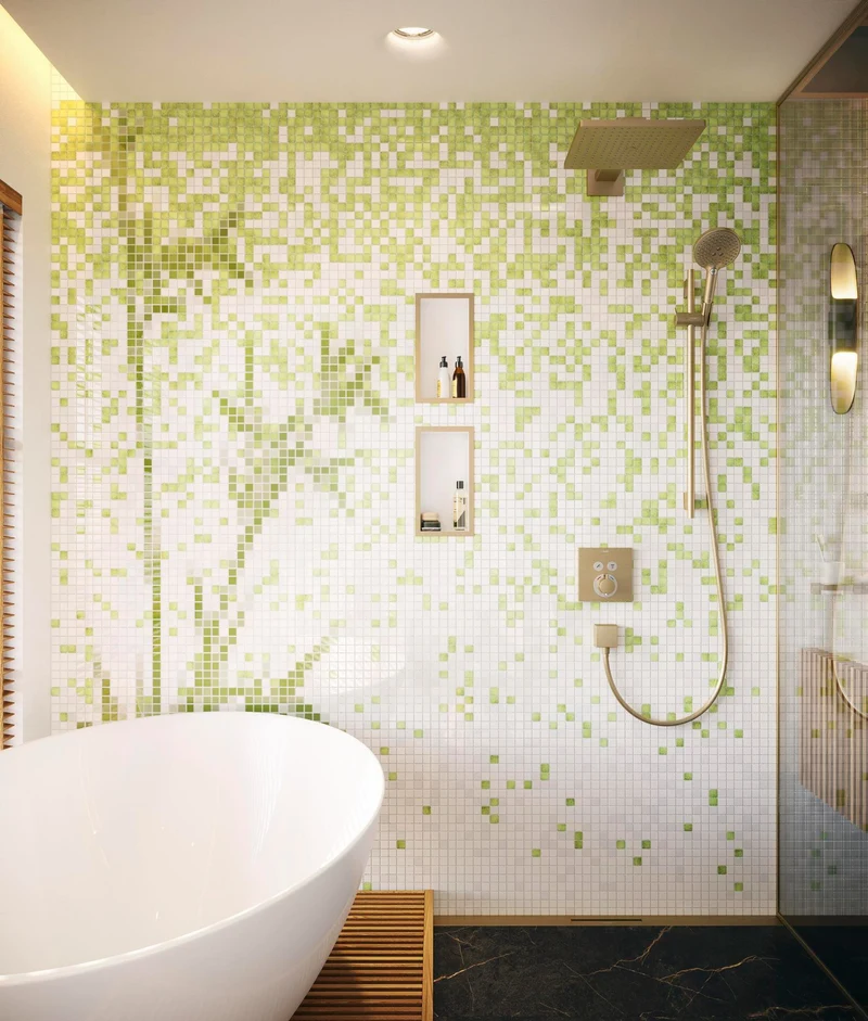 Hansgrohe FixFit Square Schlauchanschluss