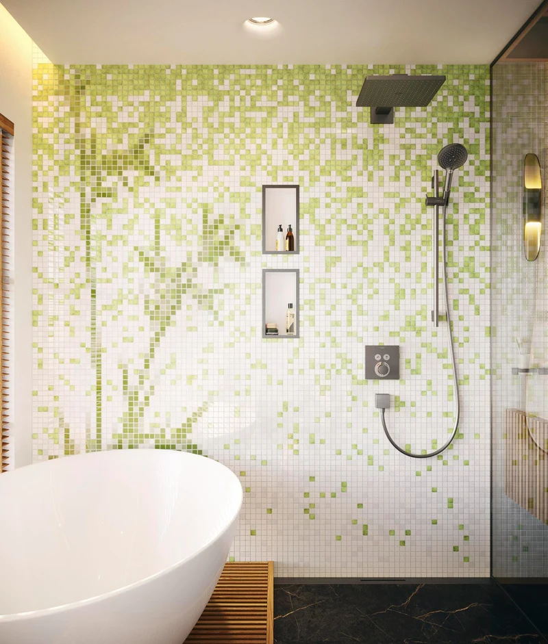 Hansgrohe FixFit Square Schlauchanschluss