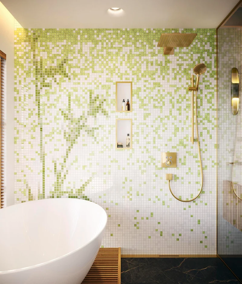 Hansgrohe FixFit Square Schlauchanschluss