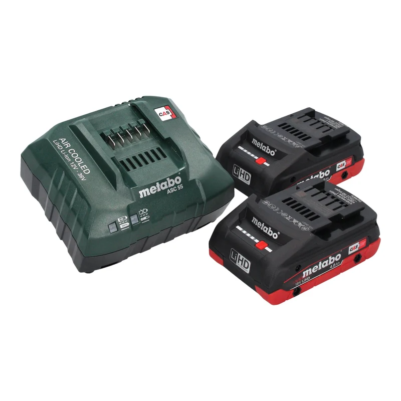 Metabo MT 18 LTX BL QSL Akku Multitool 18 V Brushless Starlock Plus + 2x LiHD Akku 4,0 Ah + Ladegerät