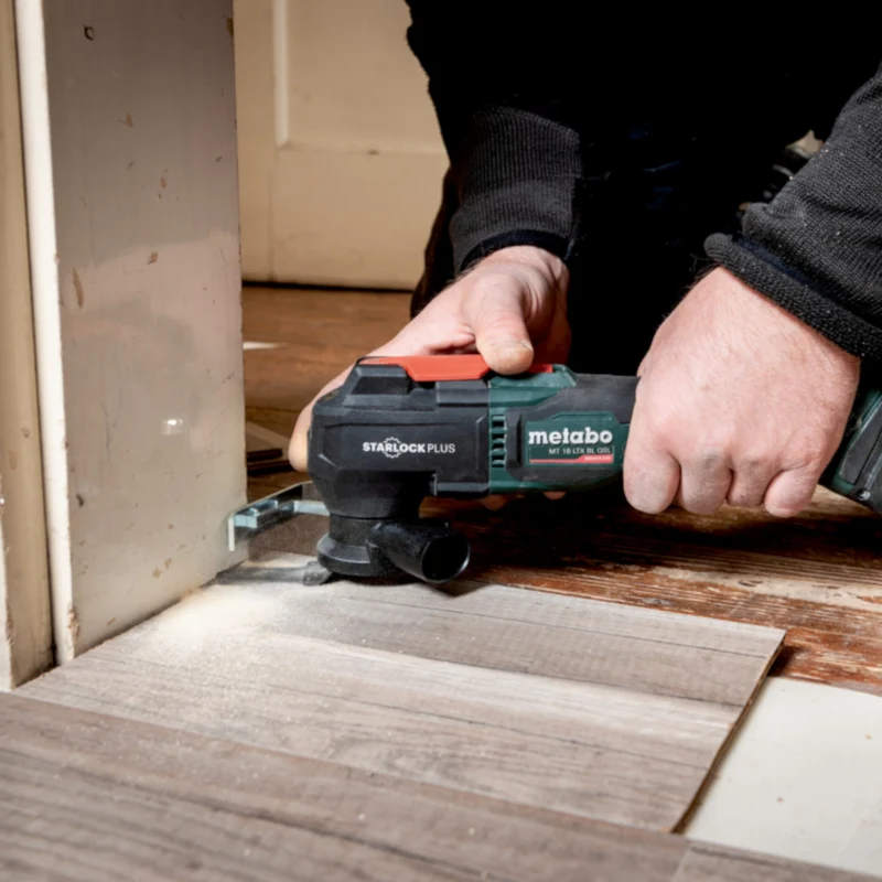 Metabo MT 18 LTX BL QSL Akku Multitool 18 V Brushless Starlock Plus + 2x LiHD Akku 4,0 Ah + Ladegerät