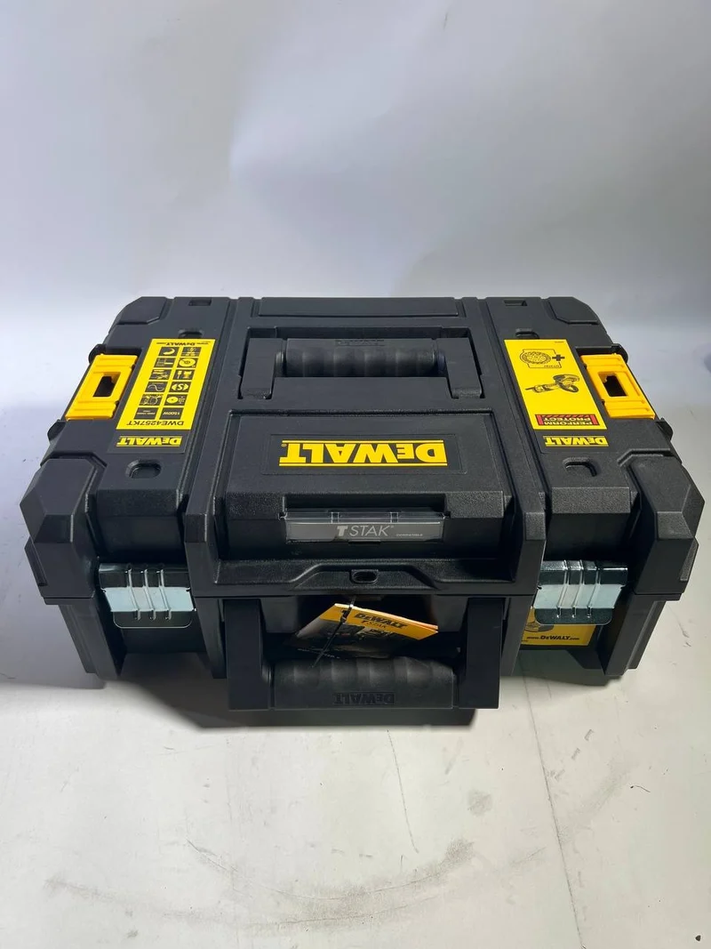 DeWalt DWE 4257 KT Betonschleifer / Winkelschleifer 1500 Watt mit Topfscheibe im TStak Koffer - Leicht Gebraucht