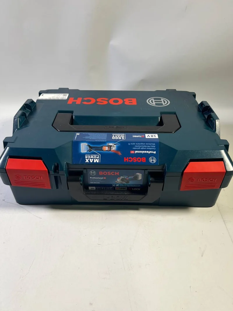 Bosch GWX 18V-15 SC Professional Akku Winkelschleifer 18 V ( 06019H6500 ) 125 mm BITURBO X-LOCK + L-BOXX - ohne Akku, ohne Ladegerät - Leicht Gebraucht